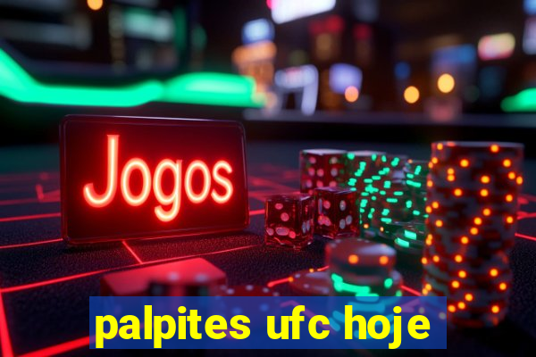 palpites ufc hoje