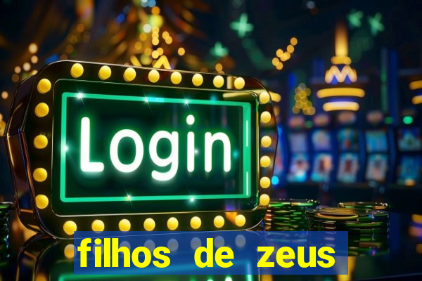 filhos de zeus mitologia grega