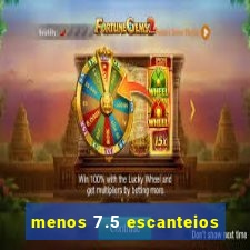 menos 7.5 escanteios