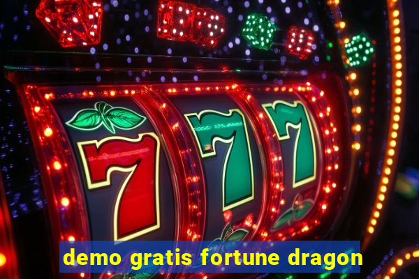 demo gratis fortune dragon