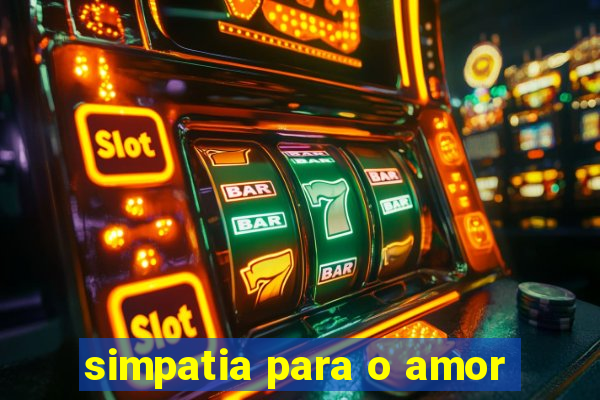 simpatia para o amor