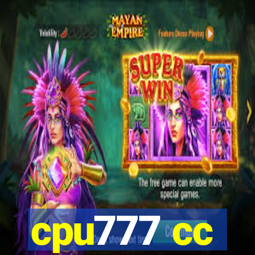 cpu777 cc