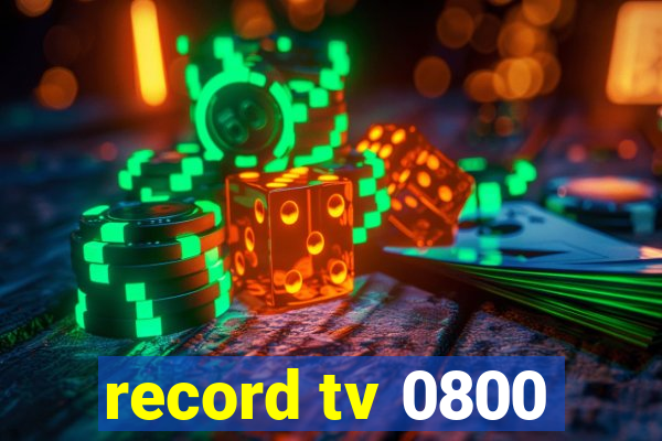 record tv 0800