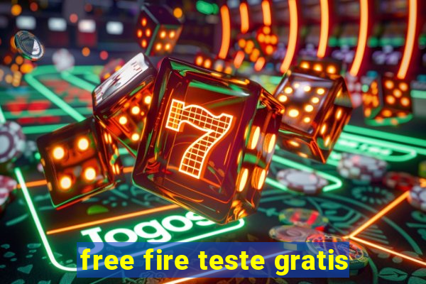 free fire teste gratis