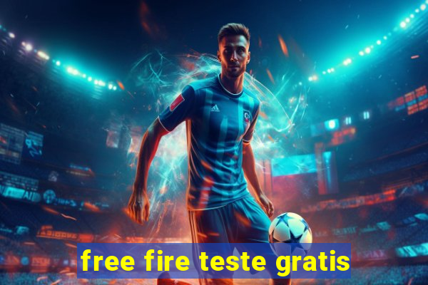 free fire teste gratis