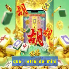 qual letra do mini dolar hoje