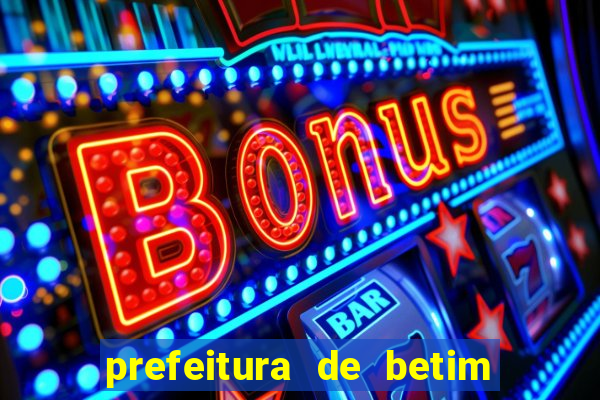 prefeitura de betim contracheque online