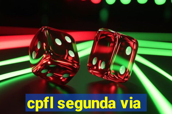 cpfl segunda via