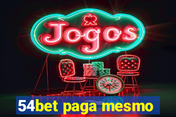 54bet paga mesmo