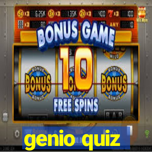 genio quiz