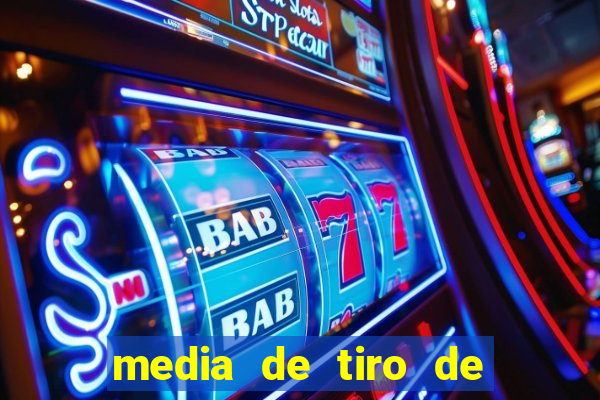 media de tiro de meta por jogo