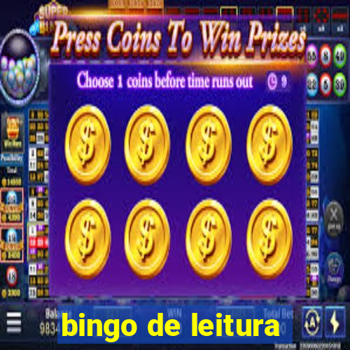 bingo de leitura