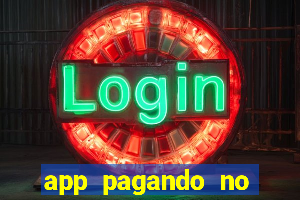 app pagando no cadastro via pix