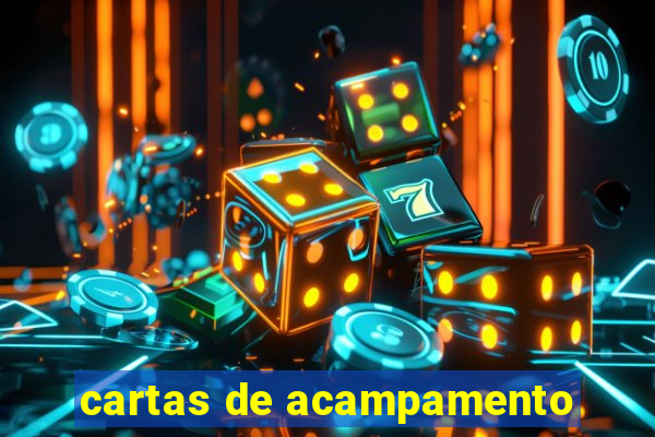 cartas de acampamento