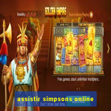 assistir simpsons online