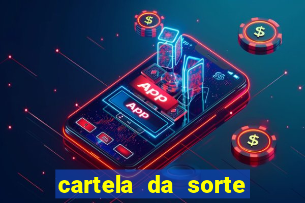 cartela da sorte time de futebol que mais saem