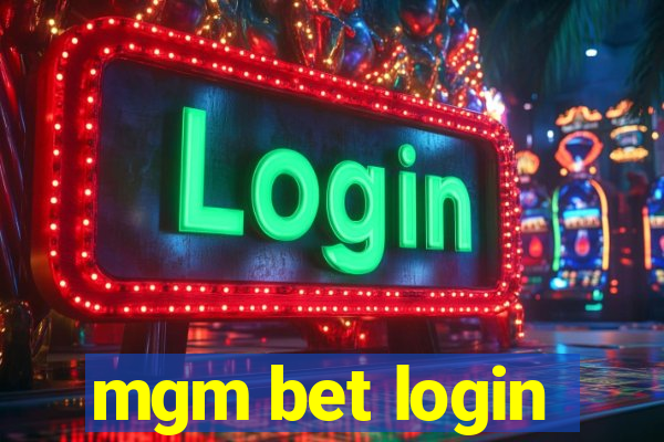 mgm bet login