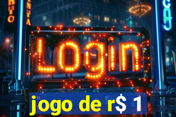 jogo de r$ 1