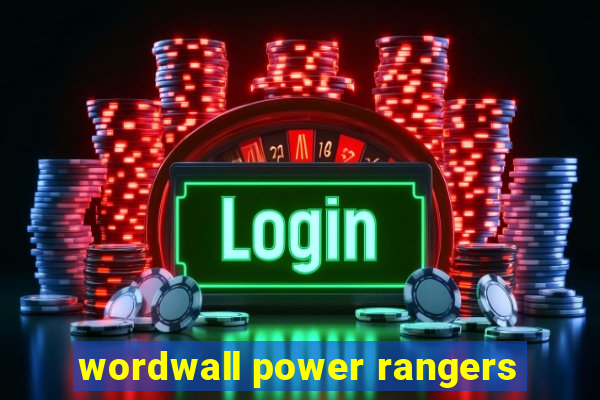 wordwall power rangers