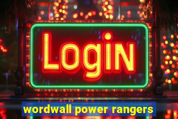 wordwall power rangers