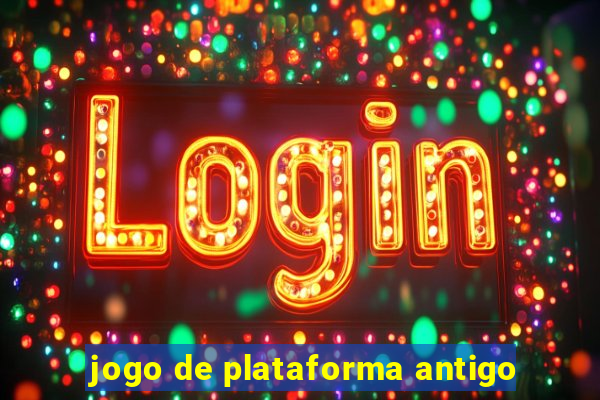 jogo de plataforma antigo