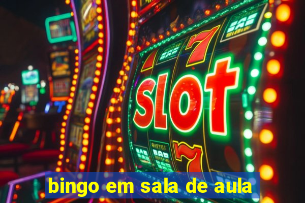 bingo em sala de aula