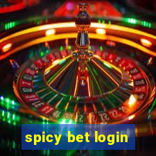 spicy bet login