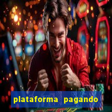 plataforma pagando bonus no cadastro