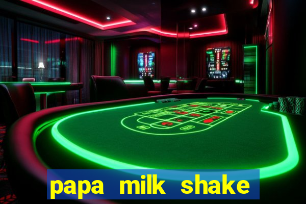 papa milk shake click jogos