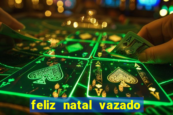 feliz natal vazado para imprimir