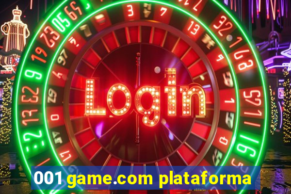 001 game.com plataforma