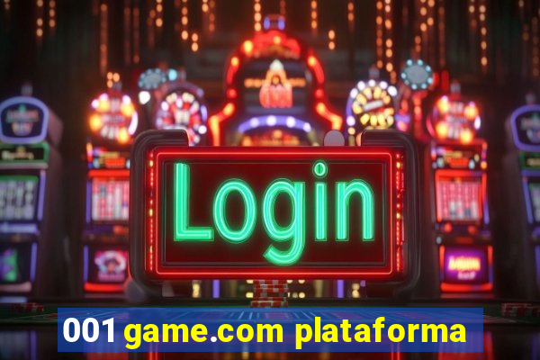 001 game.com plataforma