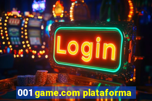 001 game.com plataforma