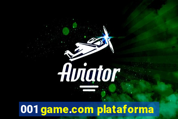 001 game.com plataforma