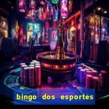 bingo dos esportes para imprimir