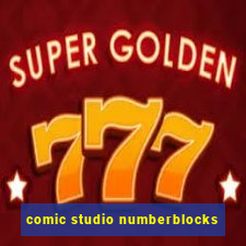 comic studio numberblocks