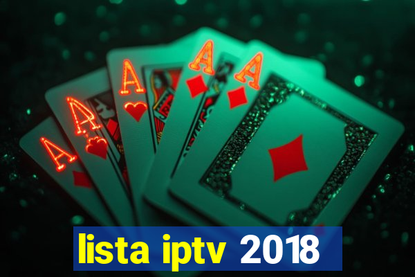 lista iptv 2018