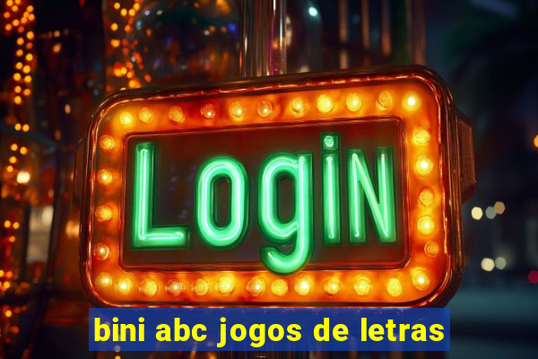 bini abc jogos de letras