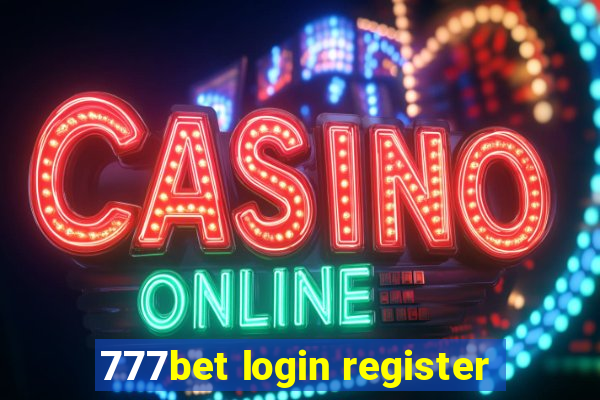 777bet login register