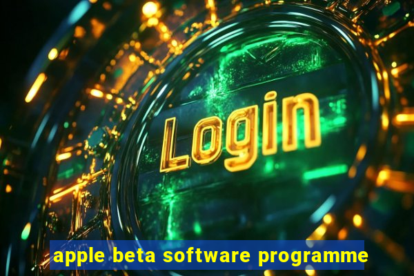 apple beta software programme