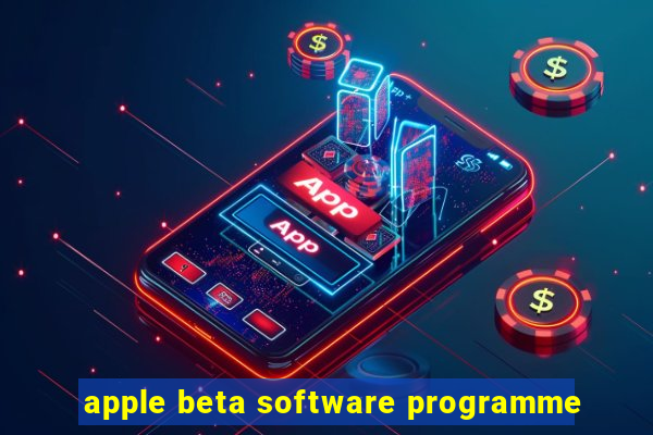 apple beta software programme