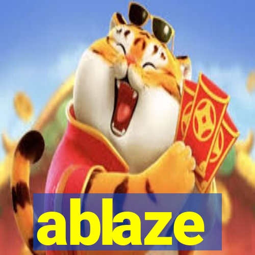 ablaze