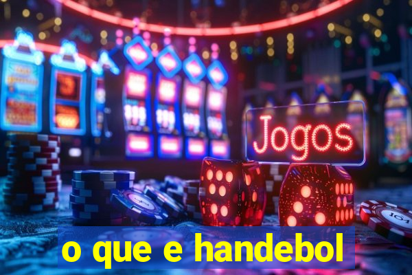 o que e handebol