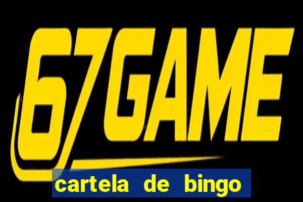 cartela de bingo 75 para imprimir