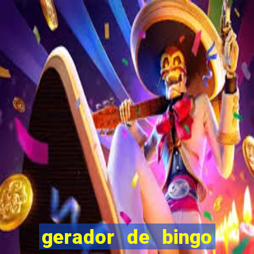 gerador de bingo cha de bebe