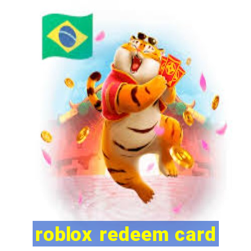 roblox redeem card