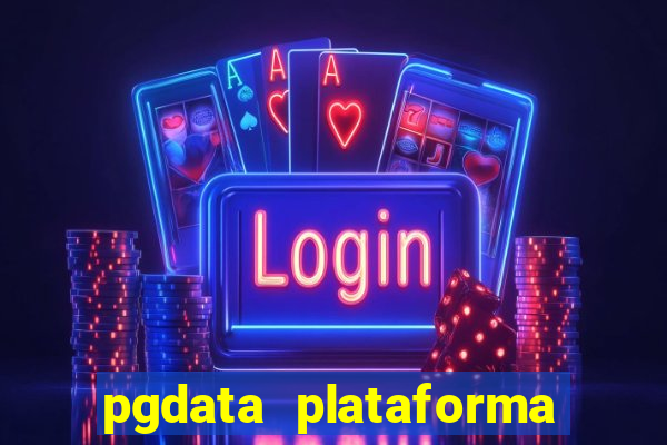 pgdata plataforma de jogos