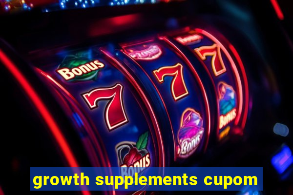 growth supplements cupom