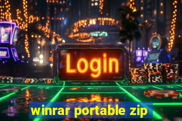 winrar portable zip