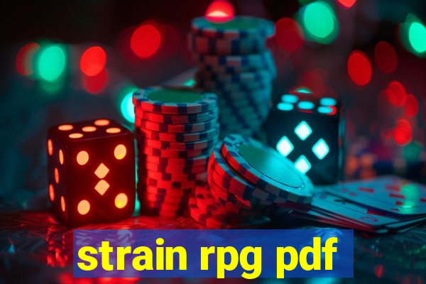 strain rpg pdf